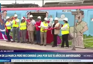 PROMPERÚ y Línea 1 del Metro de Lima lanzan tren especial por los 15 años de la marca país