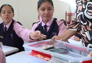 Promulgan ley que restringe uso de celulares en colegios
