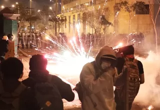 Proponen sancionar el uso de pirotécnicos en protestas sociales