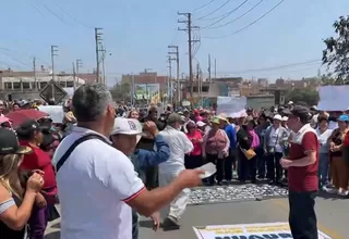 Protesta en Huaura: Manifestantes bloquean la Panamericana Norte