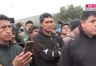 Protestas de pescadores y trabajadores afectados por el derrame de petróleo