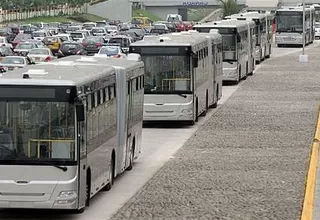 Protransporte: habrá más buses del Metropolitano ante paro de transportistas 