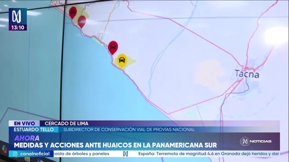 Estuardo Tello, director de Gestión Vial de Provías Nacional