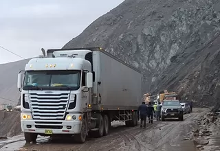 Provías: reabren carril de Panamericana Sur en Arequipa