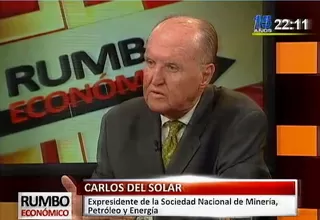 "Proyectos mineros y de energía necesitan un facilitador por parte del Gobierno"