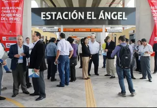 Pasajeros visitarán gratis el tramo 2 de la Línea 1 del Metro de Lima durante todo junio