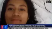Pucallpa: joven atacada con perdigones culpa a su expareja - Noticias de pucallpa