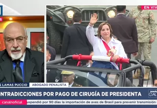 Puccio sobre Boluarte: Operación gratuita sería dádiva encubierta