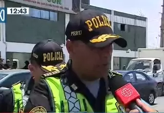 Jefe de Carretera: Encontramos personas que por un estipendio están viniendo a participar en estas manifestaciones 