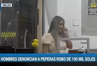 Pueblo Libre: Hombres denuncian a peperas por robo de 100 mil soles