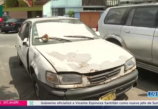 Pueblo Libre: Sanción por autos abandonados tomará nueve meses