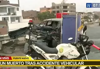 Puente Nuevo: un muerto tras accidente de tránsito