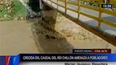 Puente Piedra: crecida del caudal del río Chillón preocupa a pobladores - Noticias de rio-chillon