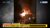 Puente Piedra: Incendió consumió librería tras aparente cortocircuito - Noticias de cortocircuito