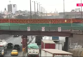 Puente Ricardo Palma registra cinco choques en dos meses