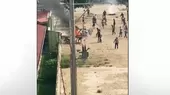 Puerto Maldonado: manifestantes queman motos cerca al gobierno regional de Madre de Dios - Noticias de madre-familia