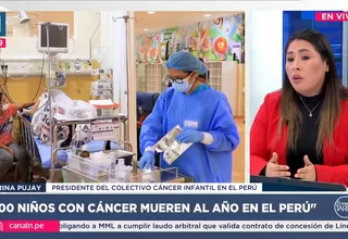 Pujay: “400 niños mueren al año por cáncer infantil en Perú”