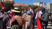 Puno: comerciantes realizan protesta en plaza de armas - Noticias de armas