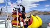 Puno: en medio del lago Titicaca, pareja de novios contrae matrimonio - Noticias de matrimonio-infantil