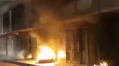 Puno: vecinos queman locales nocturnos en Juliaca - Noticias de juliaca