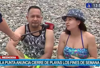 La Punta anuncia cierre de playas los fines de semana tras aglomeración de últimos días