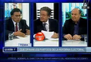 ¿Qué opinan los partidos políticos de la reforma electoral?