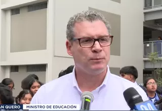 Morgan Quero sobre ser premier: “Para nada, estoy abocado en Educación"