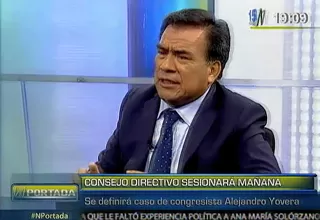 Quesquén: Solórzano y Mesa Directiva no representan a la mayoría del Congreso 