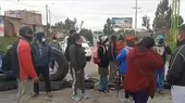 Huancayo: Manifestantes llevan 6 días en paralización y protestas  - Noticias de paralizacion