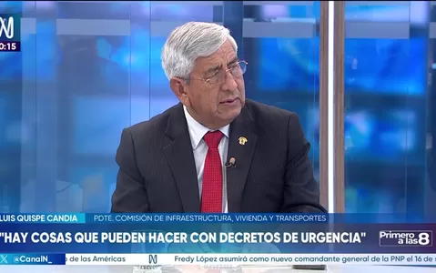 Quispe Candia justifica rechazo a facultades pedidas por Gobierno
