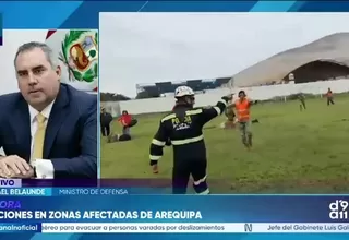 Ministro Rafael Belaúnde acelera evacuación de varados y prepara nueva vía ante recurrentes huaicos en Atico-Ocoña