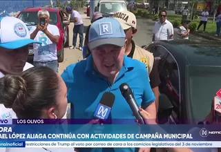 Rafael López Aliaga confirma que participará en debate electoral y defiende su candidatura como primer regidor
