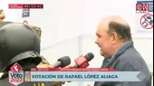 Rafael López Aliaga denuncia que su símbolo no está claro en la cédula de votación - Noticias de transporte-publico