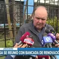 [VIDEO] Rafael López Aliaga se reunió con bancada de Renovación Popular