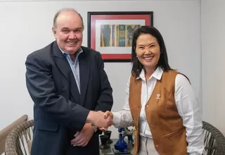 Rafael López Aliaga se reunió con presidenta electa Keiko Fujimori