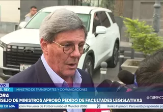 Rafael Rey fija plazos para multas y aborda la gestión en Provías