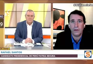 Rafael Santos sobre Forsyth: Ha renunciado en plena pandemia teniendo más de S/16 millones de presupuesto