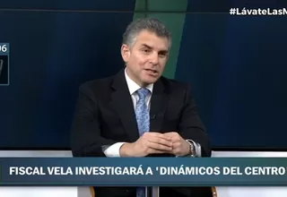 Vela: Información de fiscal Bautista fue incorporada a investigación del caso Los Dinámicos del Centro