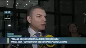 Rafael Vela informó que Rodney Carvalho confirmó pago ilícitos en caso Gasoducto Sur - Noticias de fabio-carvalho