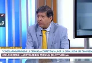 Ramos: Existe una línea conservadora en posición de Sardón y Blume