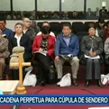 Ratifican condena de cadena perpetua para cúpula de Sendero Luminoso por caso Tarata