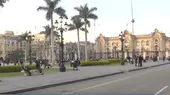 Reabren Plaza de Armas y no faltaron los protestantes  - Noticias de turistas