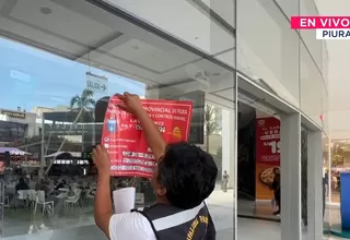 Real Plaza Piura cerrado por incumplir medidas de seguridad