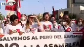 Realizan marcha contra la Asamblea Constituyente  - Noticias de adriana-tudela