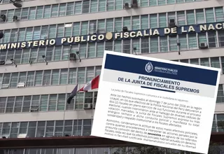 Junta de Fiscales Supremos denunciará a policías por presunto secuestro de fiscales