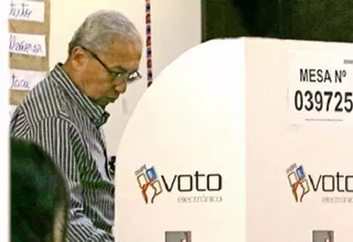 Referéndum 2018: Pedro Chávarry votó en un colegio de La Molina