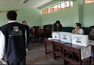 Referéndum: miembros de mesa serán los mismos que en las elecciones 2018