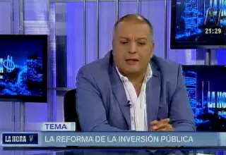 Reforma de la inversión pública y del SNIP