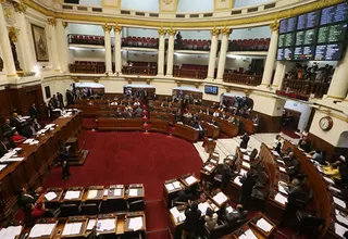 Reforma política: Congreso aprueba proyecto sobre inscripción y cancelación de partidos