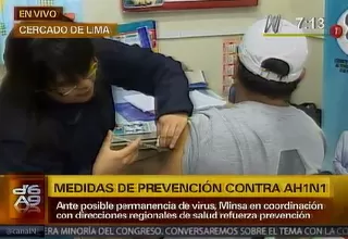 Realizan medidas de prevención para evitar más casos de gripe AH1N1